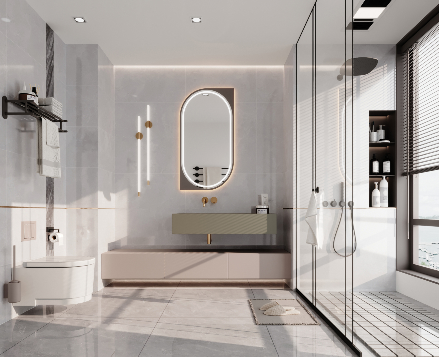 丽雅灰 QHGA85006效果图